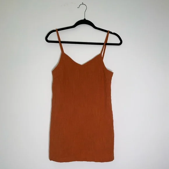 white christmas dresses Rhythm Classic Slip Dress - Caramel main image 0